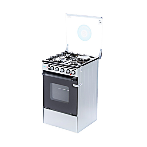 SCANFROST SFCK5312 NG 50x50 CMS 3 GAS BURNER+1 HOT PLATE| GAS OVEN+GRILL (DE)