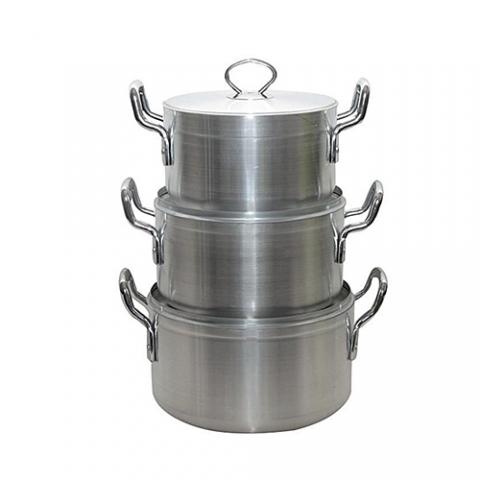 Hoffner 3 Set Of Medium Cooking Pots