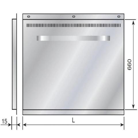 ILVE PANEL | 100cm Stainless Steel With Ladles Bar