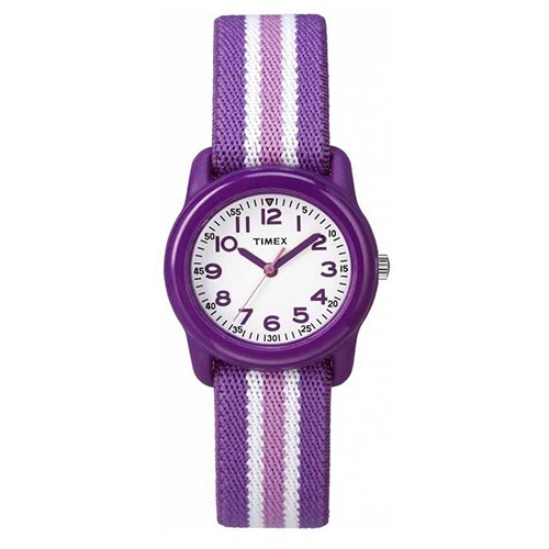 Timex TW7C06100 Kid’s Purple/White Dial Analogue Quartz Watch