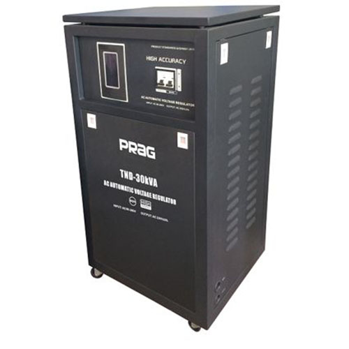 Prag 20KVA Servo Voltage Stabilizer (130-260V) - 3634