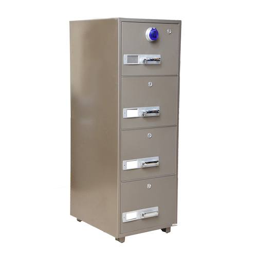 Ultimate 4-Drawer Fireproof Cabinet - Digital Lock