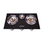 Zubeda (TGH 313) 3 Burner Glass Table Top Cooker