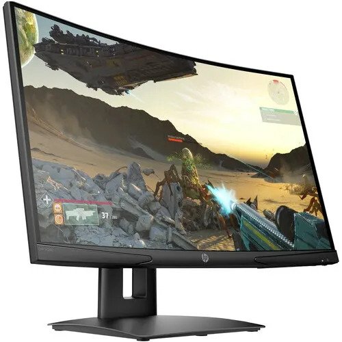 HP X24c Gaming Monitor - FHD (1920 x 1080), 144Hz Refresh rate, HDMI & Display Port, Black Color (PW)