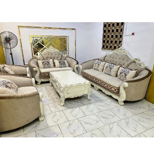 QUALITY DESIGNED 7 SEATERS SOFA (WITHOUT CENTER TABLE) -AVAILABLE (AUSFUR)