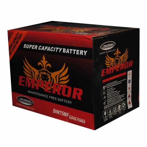 EMPEROR BATTERY 75AH/12V CAR BATTERY (C)