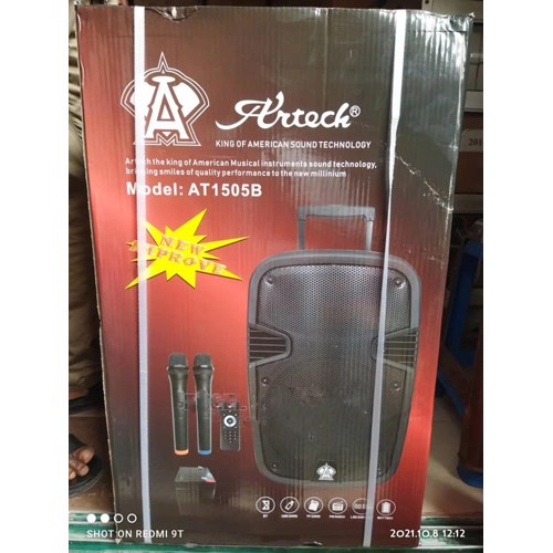 ARTECH Rechargeable, Blutooth SPEAKER with Mic & Remote AT1505B