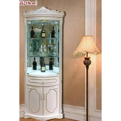 WHITE WINE BAR STAND WITH GLASS (1530)