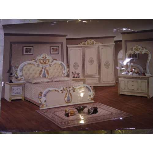 QUALITY DESIGNED ROYAL BROWN BED DRESSING TABLE WITH 2 SIDE STOOLS - AVAILABLE (JAFU)