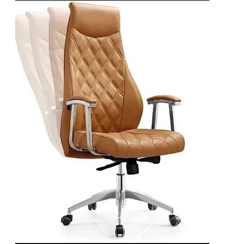 QUALITY DESIGNED LIGHT BROWN EXECUTIVE OFFICE CHAIR - AVAILABLE (UGIN)