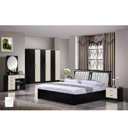 QUALITY DESIGNED BLACK FRAME BED - AVAILABLE (ZIDFU)