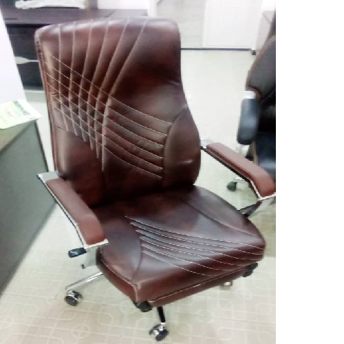 QUALITY DESIGNED COFFEE BROWN EXECUTIVE OFFICE CHAIR - AVAILABLE (ARIN)