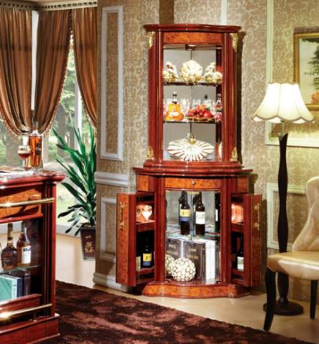 BROWN WINE BAR STAND (1530)