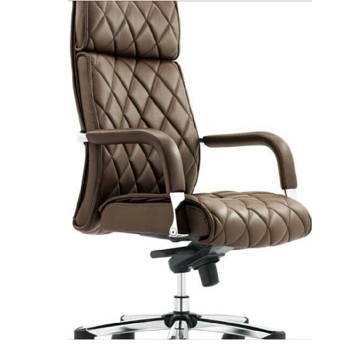 QUALITY DESIGNED COFFEE BROWN EXECUTIVE OFFICE CHAIR - AVAILABLE (NOFU)