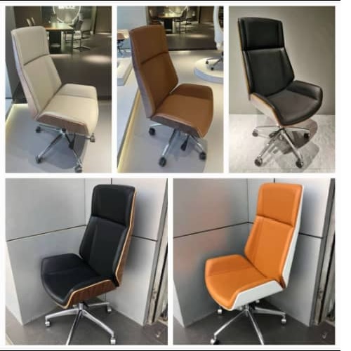 QUALITY DESIGNED DIFFERNT COLORS OF LOW BACK & LOW ARM EXECUTIVE CHAIR- AVAILABLE (AUFUR)