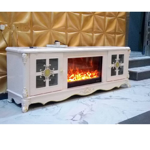 QUALITY DESIGNED FIRE PLACE TV STAND - AVAILABLE (JAFU)