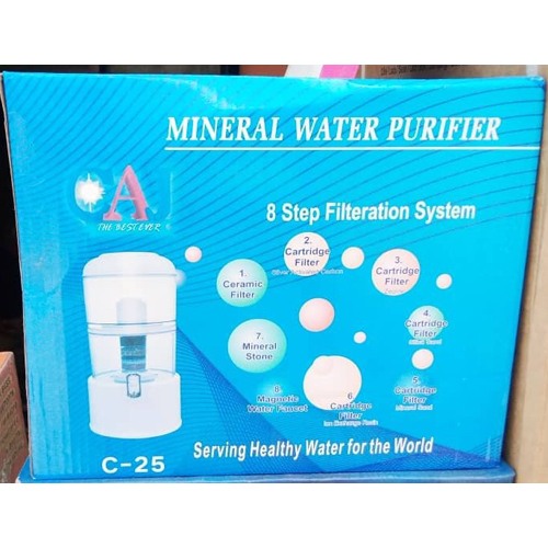 CAJ MINERAL WATER PURIFIER WITH 8 STEP FILTERATION C-25