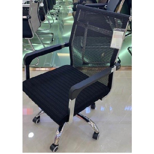 QUALITY BLACK LOW BACK EXECUTIVE OFFICE CHAIR - AVAILABLE (MOBIN)