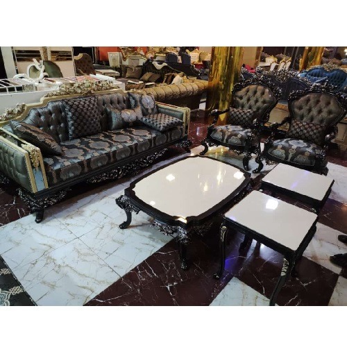 COMPLETE QUALITY OF SOFAS SET WITH DINING SET (FIKLA)