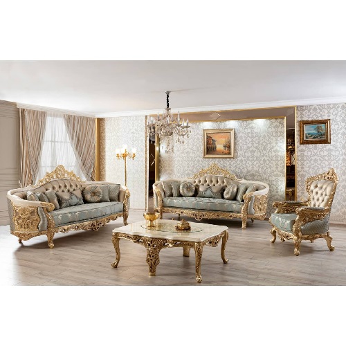 QUALITY COMPLETE 7 SET OF SOFAS WITH DINING TABLE/CHAIRS (FIKLA)