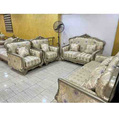 QUALITY DESIGNED 7 SEATERS SOFA (WITHOUT CENTER TABLE) -AVAILABLE (AUSFUR)