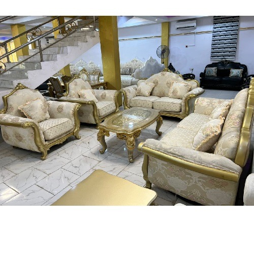 QUALITY DESIGNED 7 SEATERS SOFA (WITHOUT CENTER TABLE) -AVAILABLE (AUSFUR)