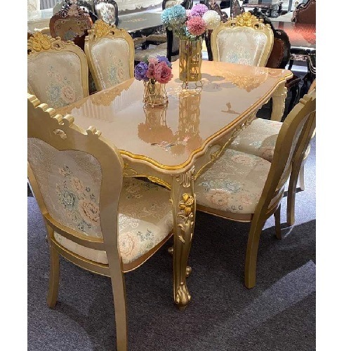 QUALITY TOUCH OF GOLD DINING SET -AVAILABLE (SOFU)