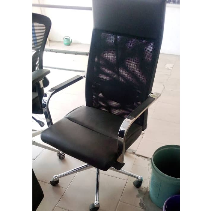 QUALITY DESIGNED VISITORS CHAIR BLACK COLOR (FICO)