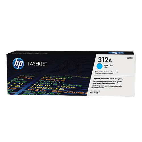 HP 312A Yellow Original LaserJet Toner Cartridge(CF382A)