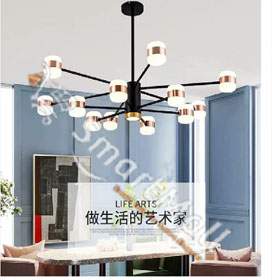 BY 12 LED CHANDELIER QUALITY DESIGNED LIGHT- FOR INDOOR USE (CILIP)