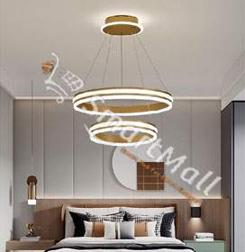 2 IN 1 ROUND LED CHANDELIER QUALITY DESIGNED LIGHT- FOR INDOOR USE (CILIP)