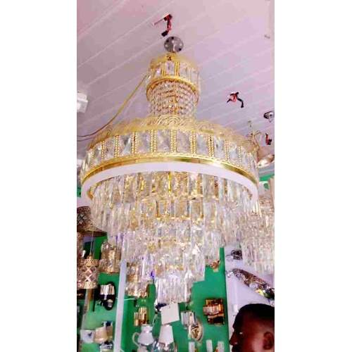 CRYSTAL CHANDELIER BY 500MM QUALITY LIGHT- FOR INDOOR USE (LIPLA)