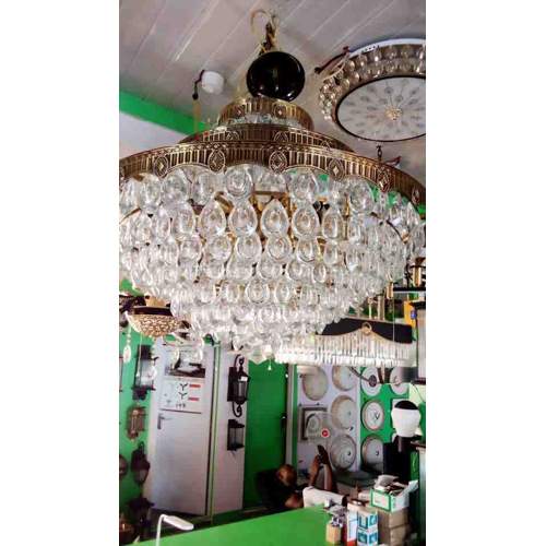 CRYSTAL CHANDELIER BY 800MM QUALITY LIGHT- FOR INDOOR USE (LIPLA)