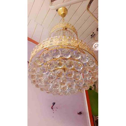 CRYSTAL CHANDELIER WITH LED QUALITY LIGHT- FOR INDOOR USE (LIPLA)