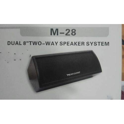 PEAKOMAR DUAL 8 Inches TWO-WAY M-28 SPEAKER 650W