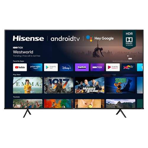 Hisense Television 65 Inch Android UHD Smart TV with Free Bracket 65A7800F