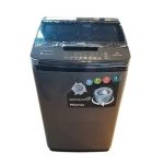Hisense Washing Machine 8KG, Smart Control, 8 Level Water Selection, Top Load Automatic, Silver Colour - WM 802WTJA