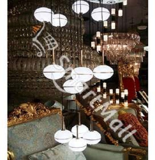 BY 12 LED DROPPING CHANDELIER QUALITY DESIGNED LIGHT - FOR INDOOR USE (BEHIC)