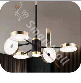 BY 6 LED CHANDELIER QUALITY DESIGNED LIGHT- FOR INDOOR USE (CILIP)