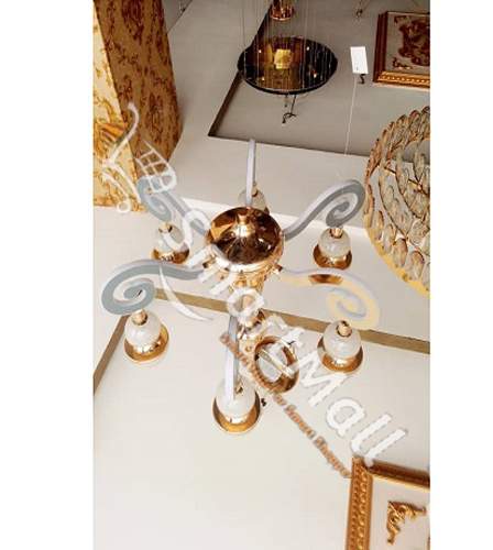 BY 6 BULB CHANDELIER QUALITY DESIGNED LIGHT - FOR INDOOR USE (OBIC)