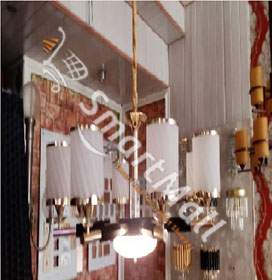 BY 8 BULB CHANDELIER  QUALITY DESIGNED LIGHT - FOR INDOOR USE (ZENLI)