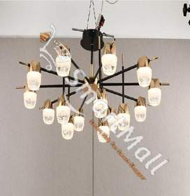 BY 15 LED CHANDELIER QUALITY DESIGNED LIGHT- FOR INDOOR USE (CILIP)