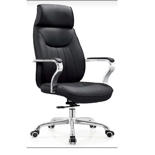 QUALITY BLACK LOW BACK EXECUTIVE OFFICE CHAIR - AVAILABLE (MOBIN)