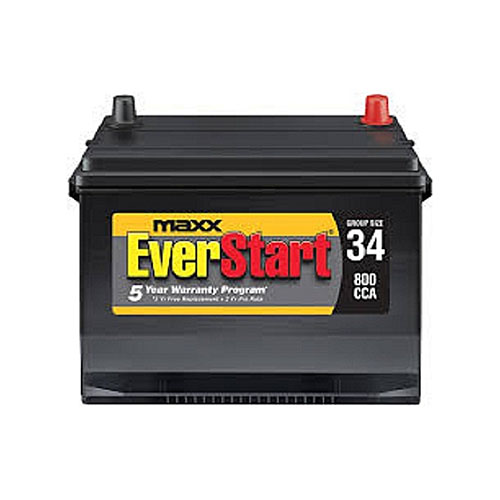 EverStart 12V 100AH SEALED CALCIUM MF BATTERY (Made In Korea)