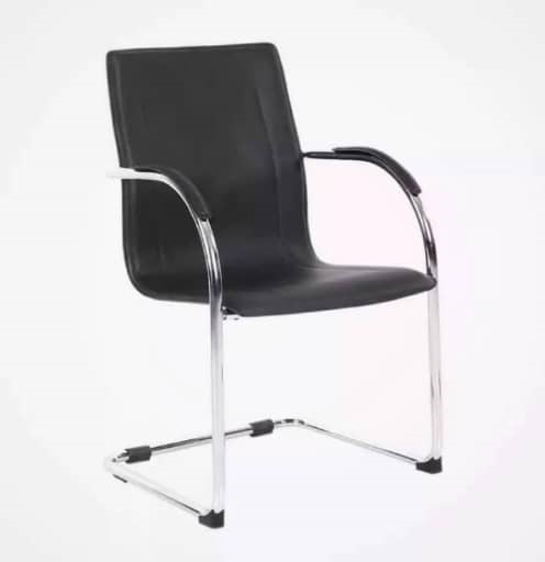 BLACK OFFICE VISITOR'S CHAIR (DESIN)