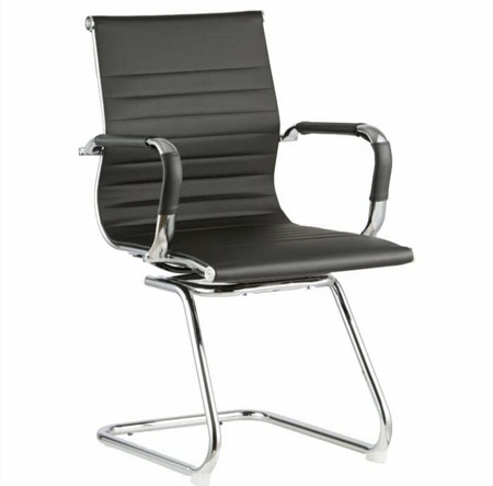 BLACK VISITOR'S CHAIR (DISO)