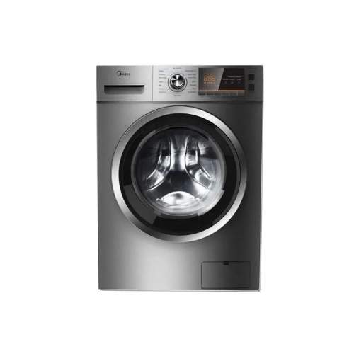 MIDEA - MFK100D80B/T Automatic Washing Machine, 8 kg, Wash and dry, Front Loader - Silver Grey