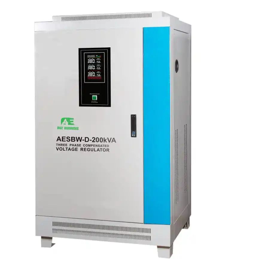 A&E DUNAMIS | 200KVA Three-Phase Servo Voltage Stabilizer 240V-456V