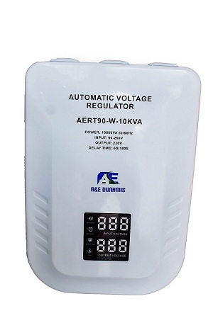 A&E Dunamis 10KVA Relay Voltage Stabilizer (80V-260V)