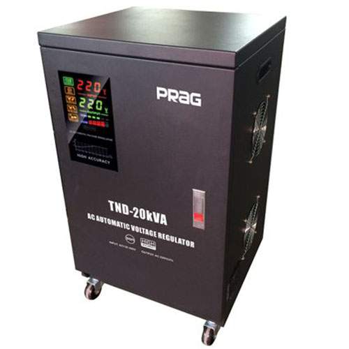 Prag 20KVA Servo Voltage Stabilizer (80-260V)